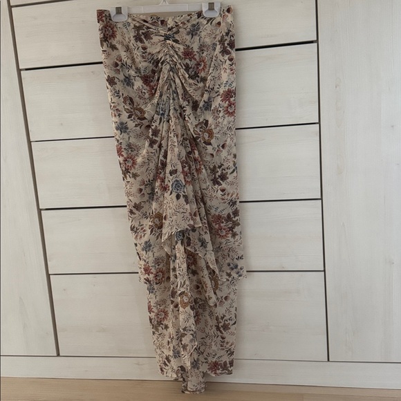 Veronica Beard Sira Midi Skirt - Picture 5 of 9